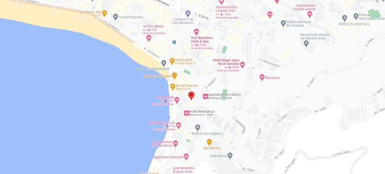 Estudio Completo Aries Rincon De Loix Apartman Benidorm Kültér fotó